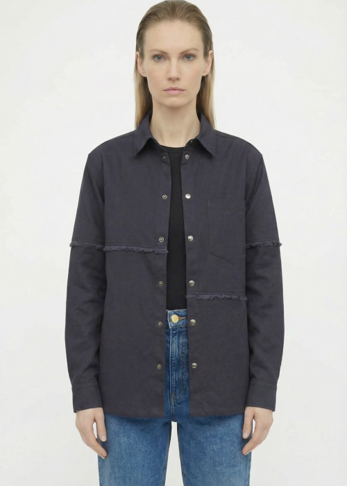 Denim Patchwork shirt